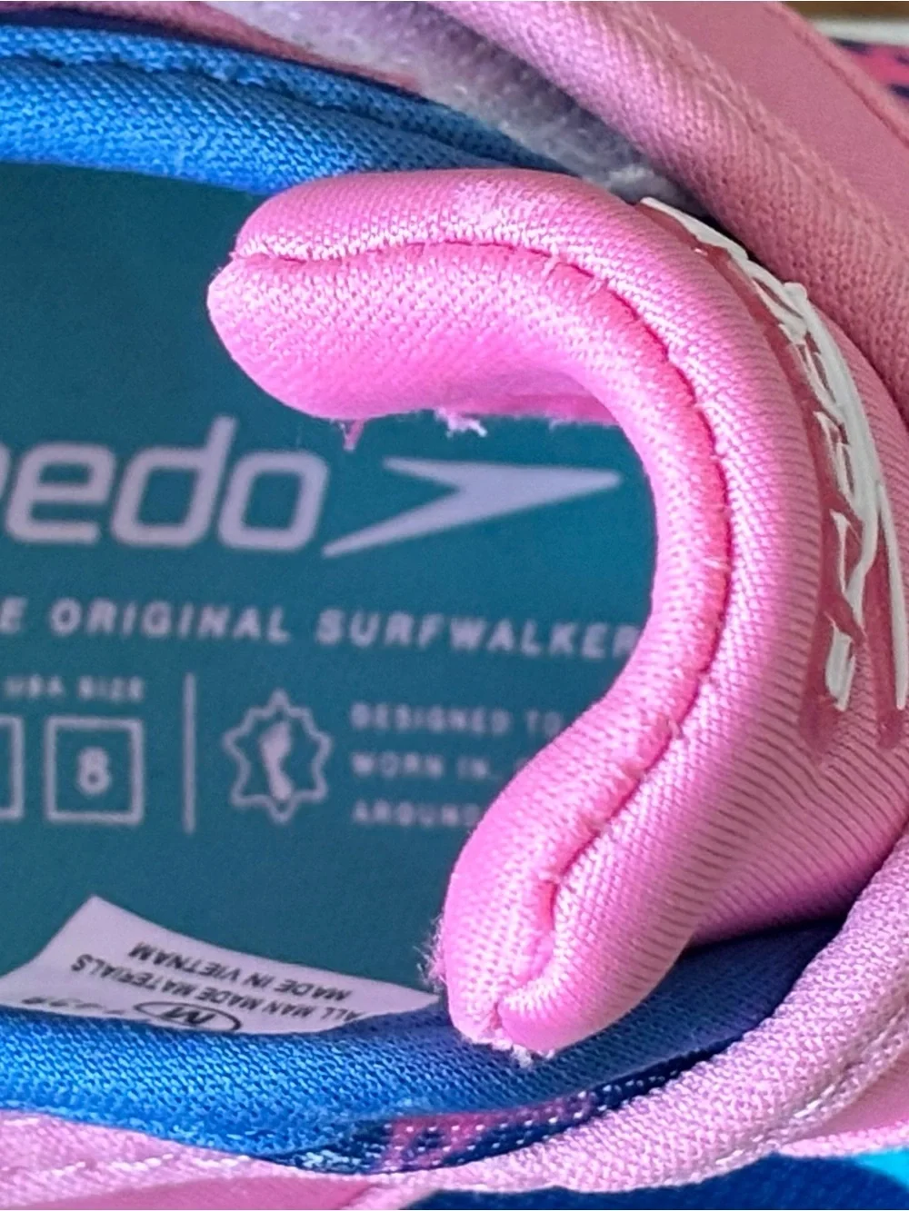 NWT Speedo Starfish Hybrid Water Shoes Toddler Sz 7-8 Beach